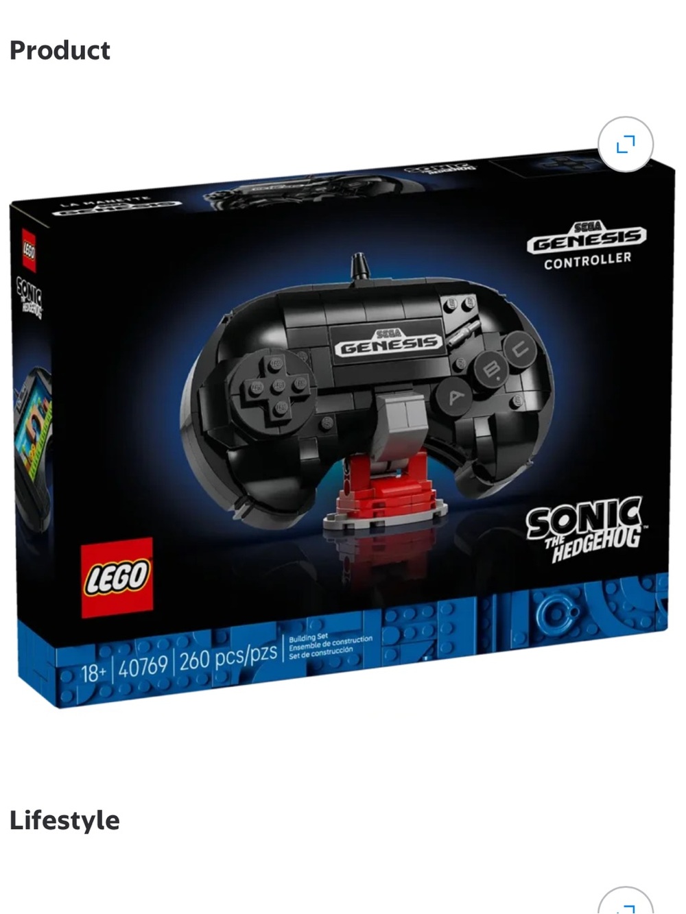 Limited Edition Lego Genesis Controller
